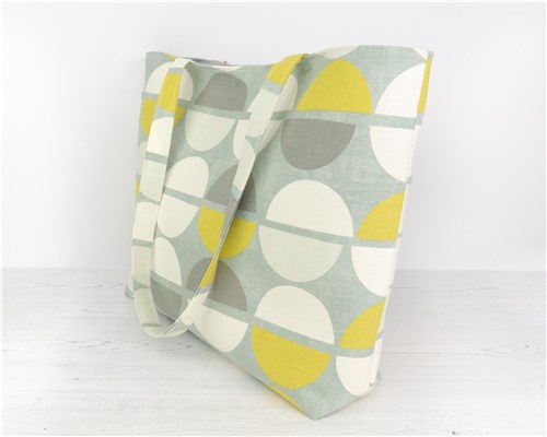 Lily Tote Bag, Sewing Pattern PDF & Video Tutorial, Beginner Everyday Bag, 2 Sizes