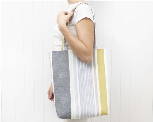 Lily Tote Bag, Sewing Pattern PDF & Video Tutorial, Beginner Everyday Bag, 2 Sizes