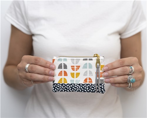 Luna Zipper Pouch, Sewing Pattern PDF & Video Tutorial, Beginner Friendly, 3 Sizes