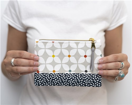Luna Zipper Pouch, Sewing Pattern PDF & Video Tutorial, Beginner Friendly, 3 Sizes