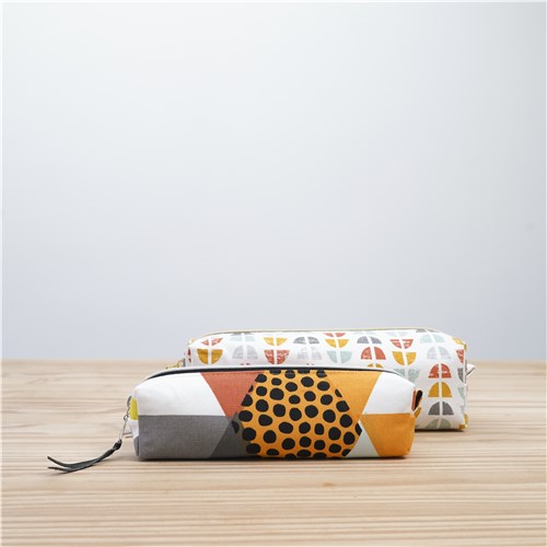 Ayah Boxy Pencil Case, PDF Sewing Pattern & Video Tutorial, Beginner Zipper Pouch, 2 Sizes