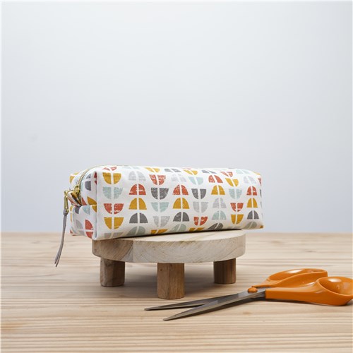Ayah Boxy Pencil Case, PDF Sewing Pattern & Video Tutorial, Beginner Zipper Pouch, 2 Sizes