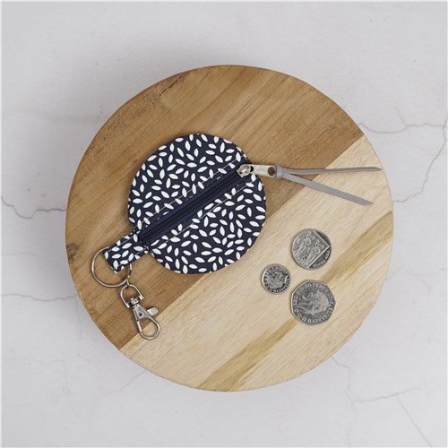 Naima Circle Coin Purse, Sewing Pattern PDF & Video Tutorial, 2 Sizes