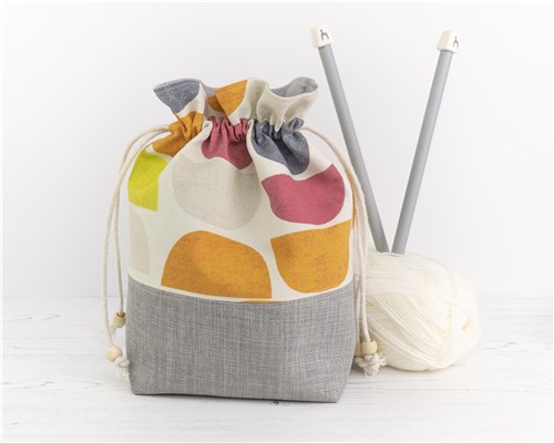 Pippa Drawstring Bag, Sewing Pattern PDF & Video Tutorial, Beginner Project Bag, 3 Sizes