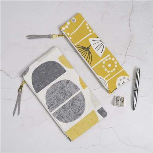 Tasnim Pencil Case, Sewing Pattern PDF & Video Tutorial, Beginner Zipper Pouch, 2 Sizes