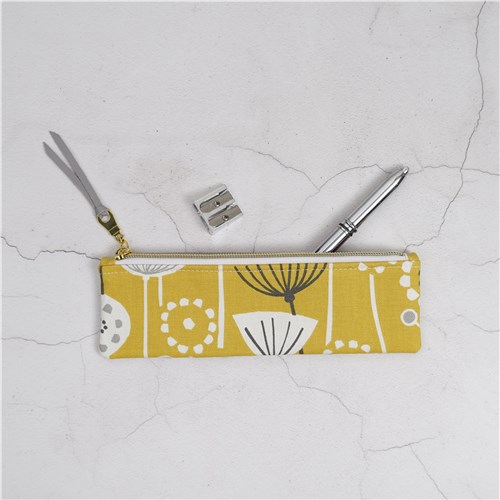 Tasnim Pencil Case, Sewing Pattern PDF & Video Tutorial, Beginner Zipper Pouch, 2 Sizes