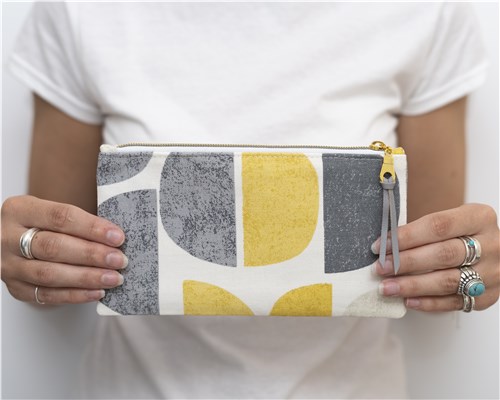 Tasnim Pencil Case, Sewing Pattern PDF & Video Tutorial, Beginner Zipper Pouch, 2 Sizes