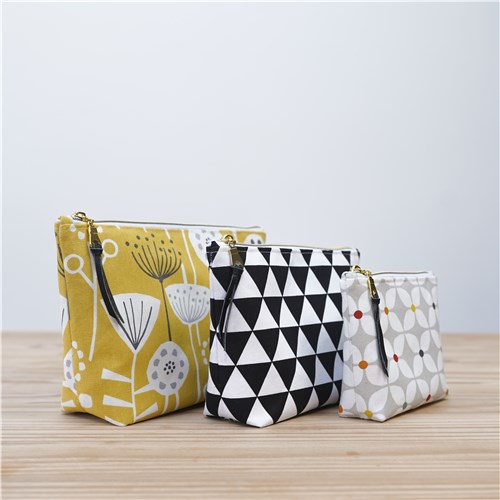 Verity Zipper Pouch, PDF Sewing Pattern & Video Tutorial, Beginner Cosmetic & Toiletry Bag, 3 Sizes