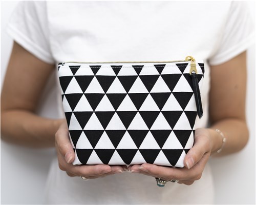 Verity Zipper Pouch, PDF Sewing Pattern & Video Tutorial, Beginner Cosmetic & Toiletry Bag, 3 Sizes