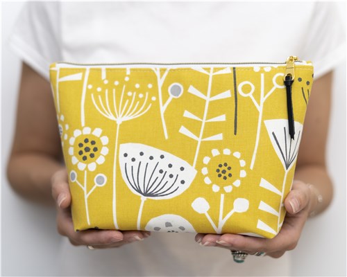 Verity Zipper Pouch, PDF Sewing Pattern & Video Tutorial, Beginner Cosmetic & Toiletry Bag, 3 Sizes