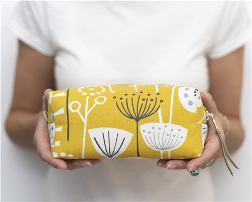 Demi Boxy Pouch, PDF Sewing Pattern & Video Tutorial, Beginner Cosmetic Bag, 3 Sizes