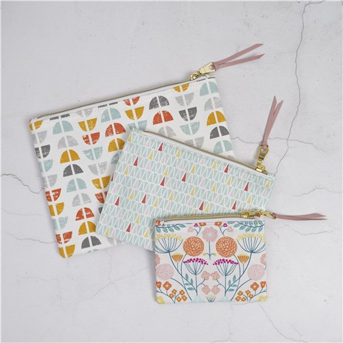 Esmee Zipper Pouch, Sewing Pattern PDF & Video Tutorial, Beginner Toiletry Bag, 3 Sizes