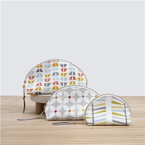 Seren Dumpling Pouch, Sewing Pattern PDF & Video Tutorial, Beginner Zipper Bag, 3 Sizes