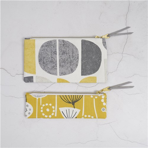 Tasnim Pencil Case, Sewing Pattern PDF & Video Tutorial, Beginner Zipper Pouch, 2 Sizes