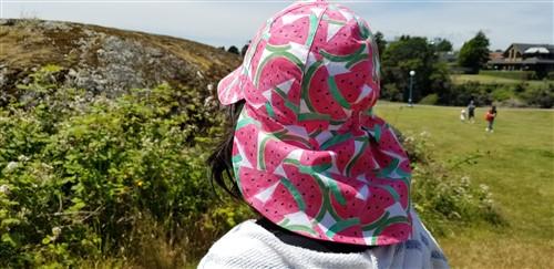 Sun Hat With Neck Flap PDF Sewing Pattern