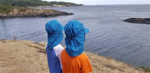 Sun Hat With Neck Flap PDF Sewing Pattern