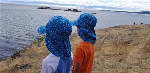 Sun Hat With Neck Flap PDF Sewing Pattern