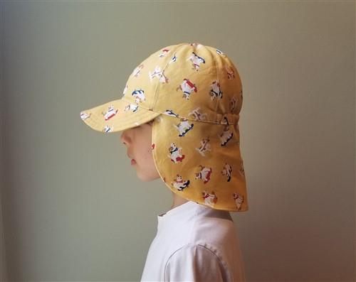Sun Hat With Neck Flap PDF Sewing Pattern