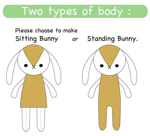 PDF Bunny Sewing Pattern & Tutorial