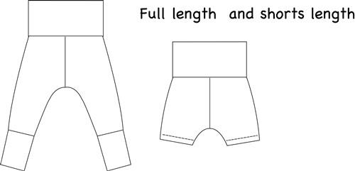 Grow With Me Leggings Sewing Pattern