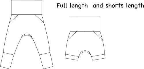 Grow With Me Jogger Pants PDF Sewing Pattern