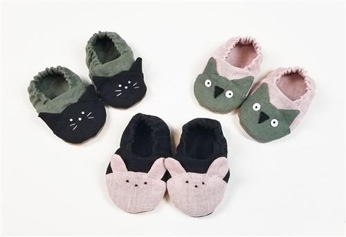 Animal Baby Shoe PDF Sewing Pattern