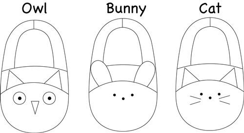 Animal Baby Shoe PDF Sewing Pattern