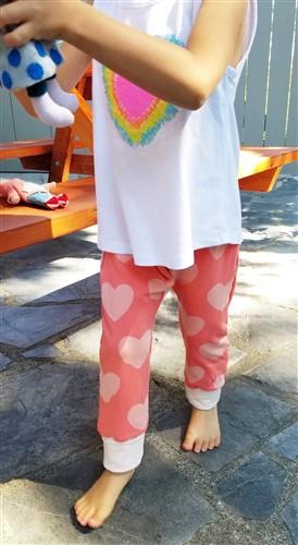 Grow With Me Monkey Pants PDF Sewing Pattern