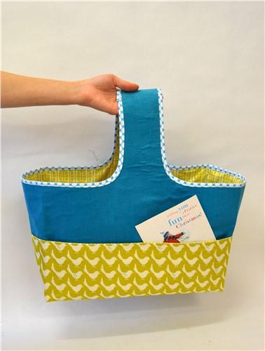 Basket Bag Sewing PDF Pattern