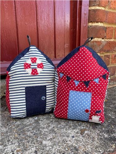 Beach Hut Doorstop Sewing PDF Pattern