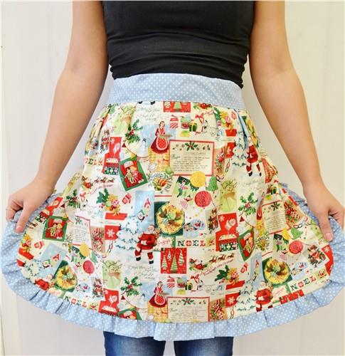 Betty Half Apron Sewing PDF Pattern