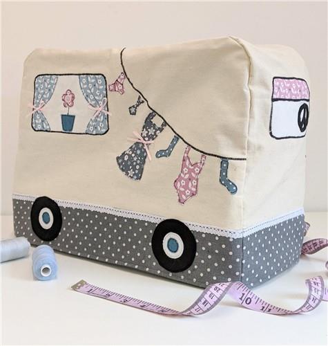 Caravan Sewing Machine Cover Sewing PDF Pattern Caravan Sewing Machine Cover Sewing PDF Pattern