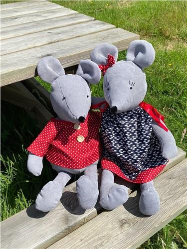 Henry & Harriet Mice Sewing PDF Pattern