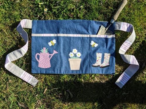 Applique Half Apron PDF Sewing Pattern