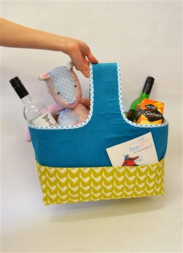 Basket Bag Sewing PDF Pattern