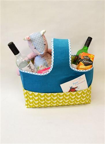 Basket Bag Sewing PDF Pattern