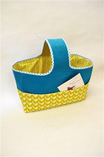 Basket Bag Sewing PDF Pattern