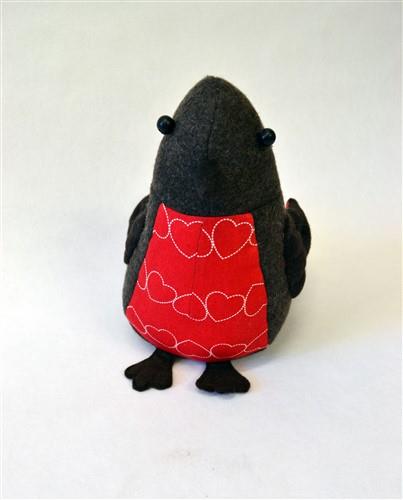 Christmas Robin Bertie Bird Sewing PDF Pattern