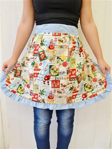 Betty Half Apron Sewing PDF Pattern