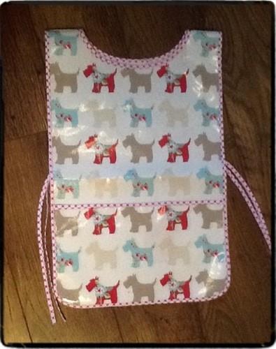 Child's Painting Apron Sewing PDF Pattern