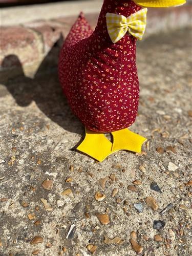 Dilly Duck Doorstop Sewing PDF Pattern