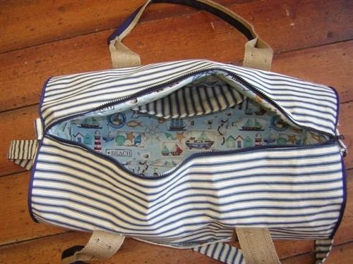 Duffle Bag Sewing PDF Pattern