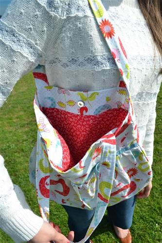 Gathered Bag Sewing PDF Pattern