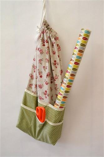 Gift Wrap Organizer Sewing PDF Pattern
