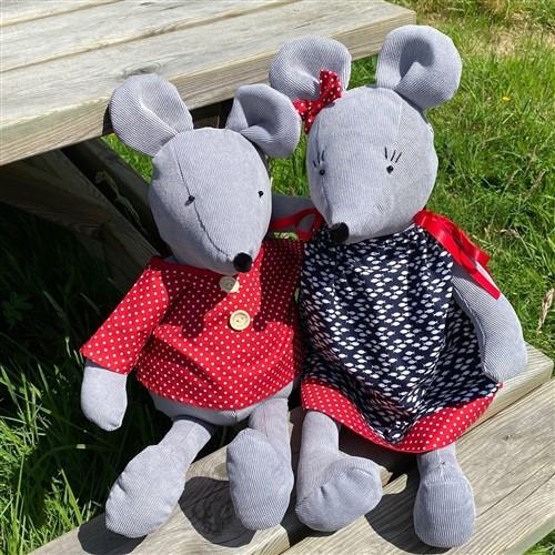 Henry & Harriet Mice Sewing PDF Pattern