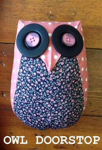 Owl Doorstop Sewing PDF Patterns