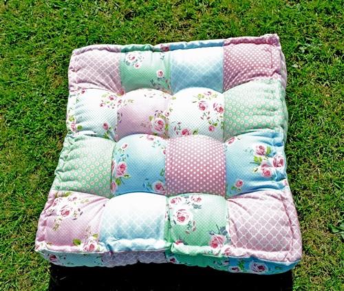 Square Patchwork Cushion Sewing PDF Patterns