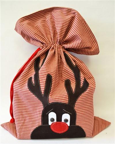Reindeer Sack Sewing PDF Patterns