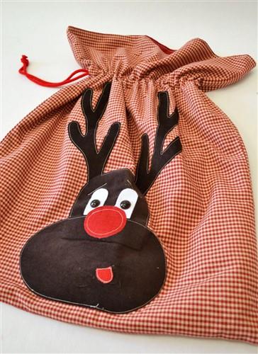Reindeer Sack Sewing PDF Patterns