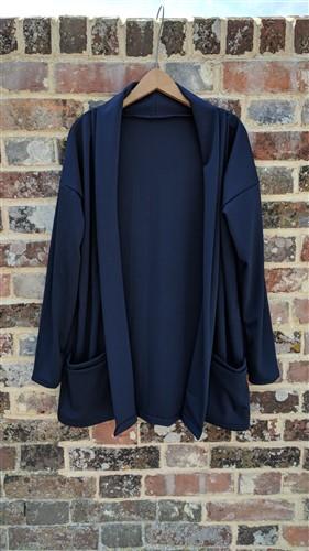 Roll Collar Cardigan Sewing PDF Patterns